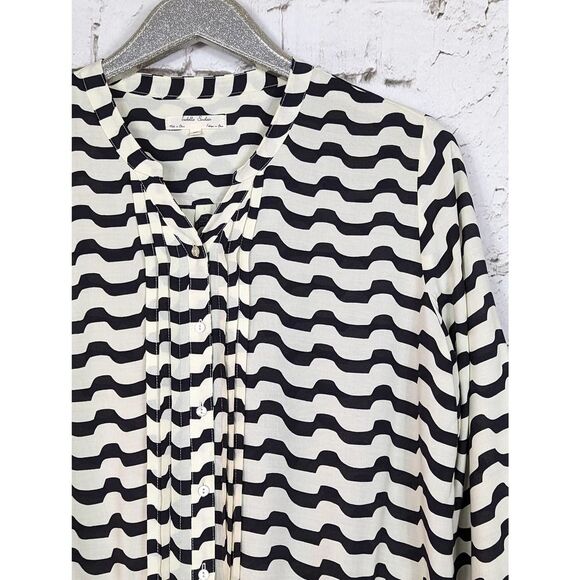 Anthropologie Black and White Tunic - Picture 3 of 6